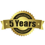 5 YEAR ANNIVERSARY
