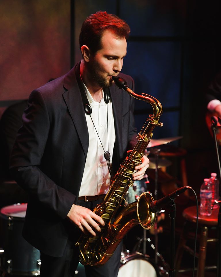 REMIC Artist Saxophone Player Garrett Becker