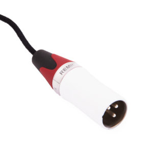 White XLR Connector for REMIC V520 and D540 Microphones