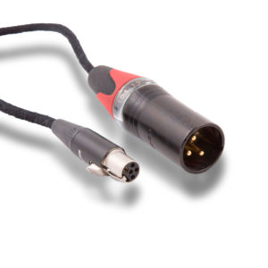 RAD 001 Adapter TA5F to XLR3 for REMIC Studio/Live WLM Microphones - for 48V Phantom Power