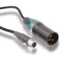 REMIC RAD 001LB TA5F to XLR3 Adapter to connections with 48V phantom power