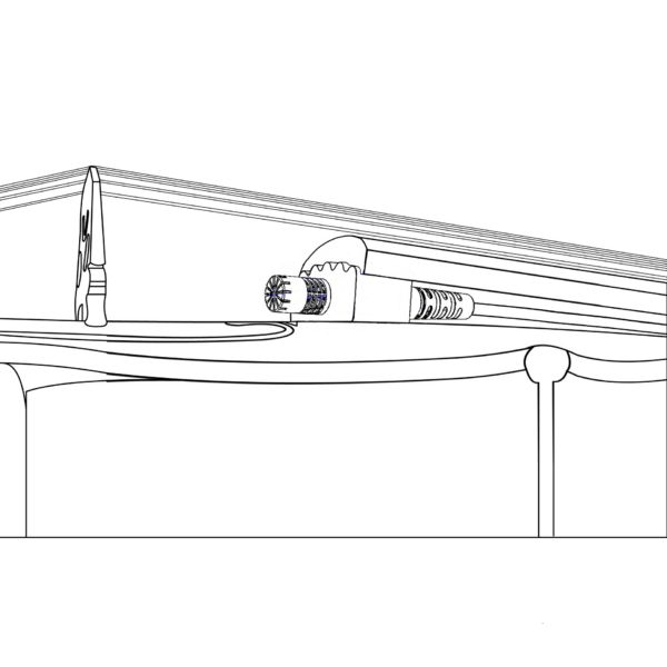 Placement of REMIC RESHAPE VI7000 and VA7000 mounts for viola and violin.