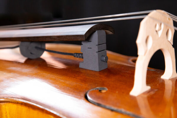 REMIC CE7000 cello mount used with the REMIC RE7100 microphone.