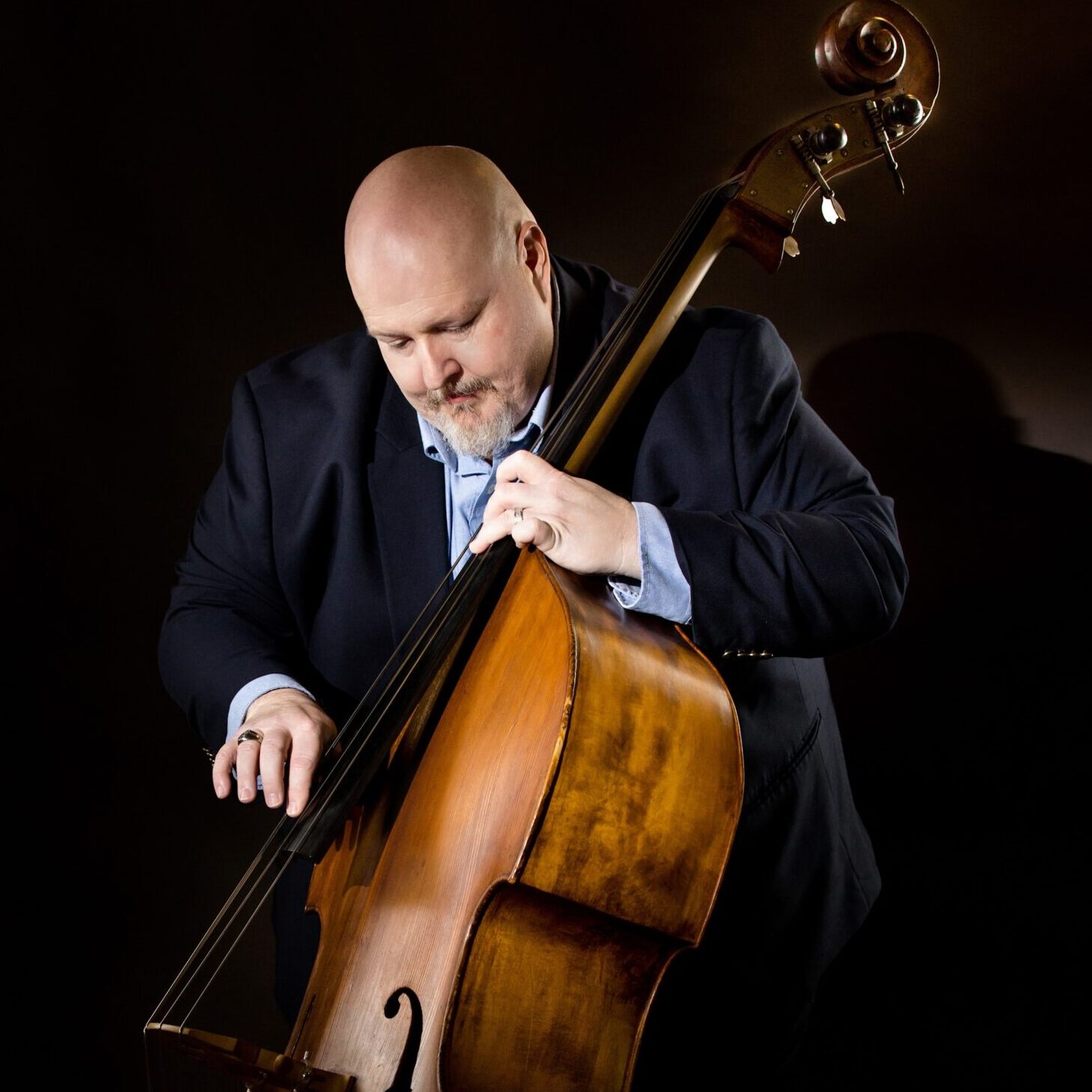 REMIC Artist Chris Hasty, double bass player